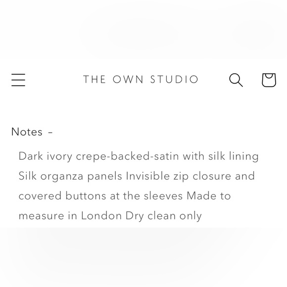 THE OWN STUDIO Wedding Dress - Picture 16 of 16